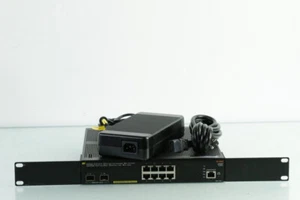 Aruba 2930F JL258A 8G PoE+ 2SFP+ Switch With Rack Mount n908 - Picture 1 of 12