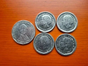 Jamaica. Lot of 5 coins. 4x5 dollars 1996, 2014, 2017, 2018 and 10 dollars 2008 - Picture 1 of 2