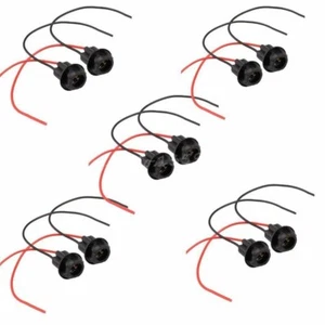 10pcs Car Socket T10 W5W 168 194 Connector Extension LED Bulbs Wedge Light LOT D - Picture 1 of 9
