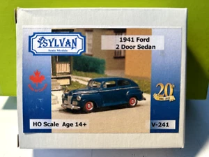 HO 1:87 Sylvan Scale Models # V-241 - 1942 Ford 2-Door Sedan KIT - Picture 1 of 1