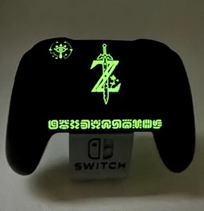 Zelda Inspired - Glow in the Dark - Custom Pro Controller for The Switch or PC - Afbeelding 1 van 4