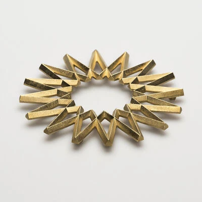 Futagami Brass Kitchen Trivet - Galaxy - Image 1 of 3