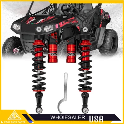 FOR 2009-2021 POLARIS RANGER RZR 170 STAGE 4 ADJUSTABLE REAR AIR SHOCKS ABSORBER - Image 1 of 4