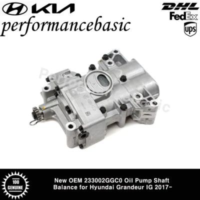 Genuine 233002GGC0 OEM Oil Pump Shaft Balance for Hyundai Grandeur IG 2017- - Image 1 of 4