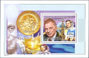Congo 2002 Space/Nobel Prize Winners/Science/Alferov/Astronauts 1v m/s (s3556) - Picture 1 of 1