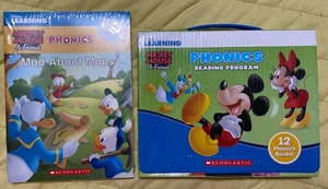 Mickey Mouse Phonics Reading Program 12 Books Learn to Read Box set Sealed - Picture 1 of 2