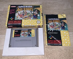 Super Mario All Stars Originalverpackt und komplett Super Nintendo SNES Spiel - Bild 1 von 10