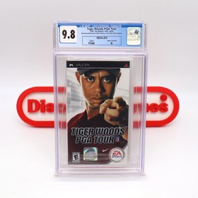 PSP Game TIGER WOODS PGA TOUR GOLF - CGC GRADED 9.8 A+! NEW & Factory Sealed!