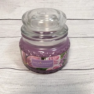 Gold Canyon Jar Candle SPRIGS & GARDEN BLOOMS 8oz Discontinued Purple Rare New - Picture 1 of 4
