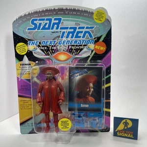 GUINAN Star Trek: The Next Generation Actionfigur 1993 Playmates NEU UNPUNCHED - Bild 1 von 4
