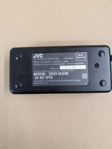 Genuine JVC AA-V3EK AC Camcorder Power Supply And Battery Charger Video Camera - Picture 1 of 3