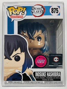 Pop! Demon Slayer Inosuke #875 Cáliz Edición Limitada Flocked Chase Funko Pop - Imagen 1 de 7
