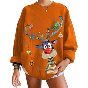 Christmas Cute Santa Sweater for Women, XL T5V87474 - Picture 1 of 6