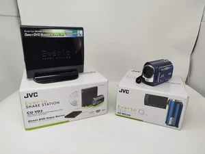 JVC EVERIO GZ-MG330- BOXED- 30GB HDD Digital Video Camera & CU-VD3 Share Station - Picture 1 of 15
