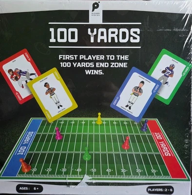 100 Yards Family Football Game Where Players Compete to be The First to The 100  - Image 1 of 3