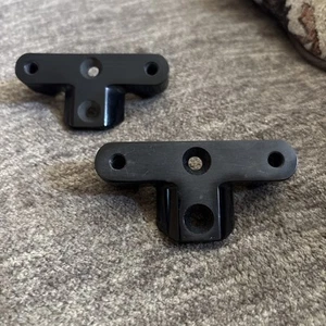 Pro One Billet Front Fender Mount Bracket 41mm Forks Harley Custom Chopper Black - Picture 1 of 3