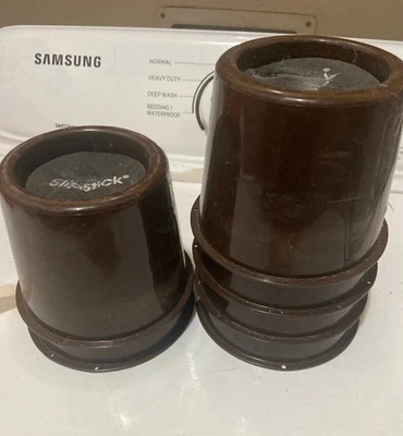 Elevador de almacenamiento adicional debajo de la cama Slipstick de 5"" (juego de 6) Foto 1 de 2