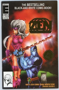 Zen Intergalactic Ninja #1 Entity Comics agosto 1993 primera impresión Bill Maus - Imagen 1 de 1