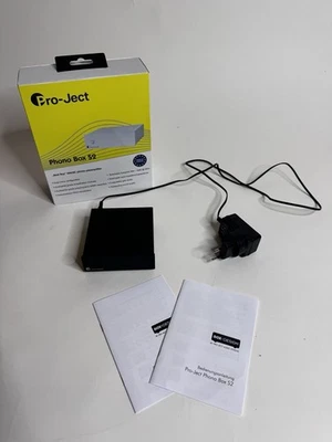 Pro-Ject Phono Box S2 MM/MC Phono-Vorverstärker schwarz (UVP: 179,- €) - Bild 1 von 4