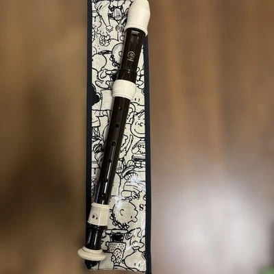 Grabadora Yamaha Sopranino con bolsa Snoopy, usada, incluye saco AAB - Imagen 1 de 4