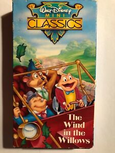 WALT DISNEY MINI CLASSIC THE WIND IN THE WILLOWS VHS