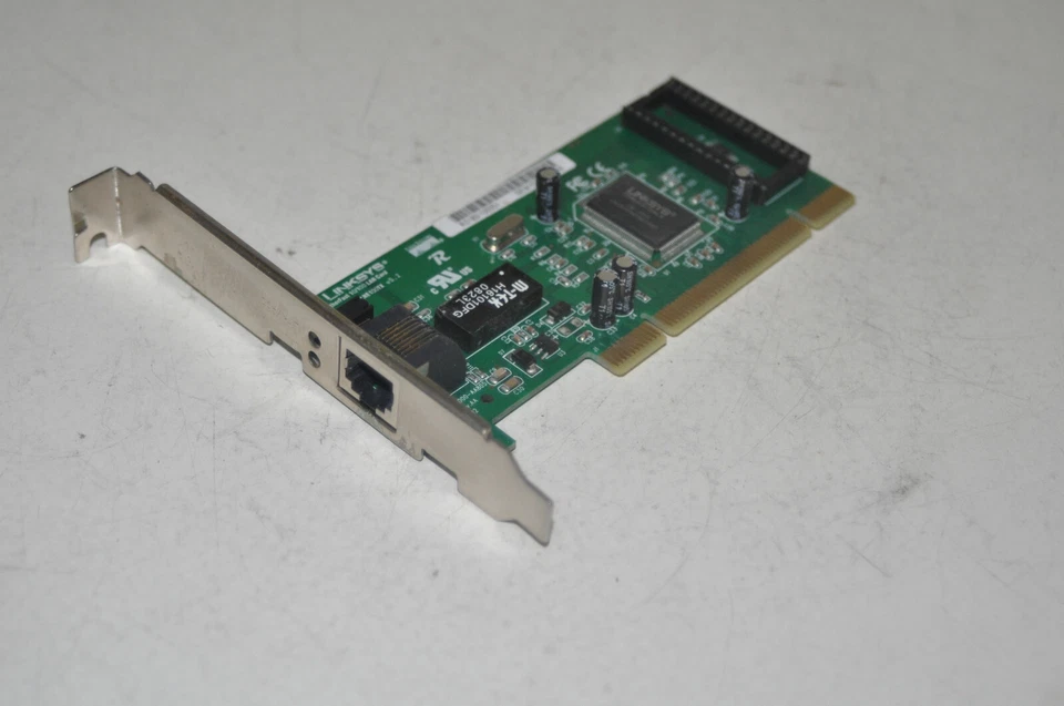 Linksys LNE100ATX Netzwerkkarte PCI LAN Karte 100 Mbit/s Ethernet Card PC - Bild 1 von 1