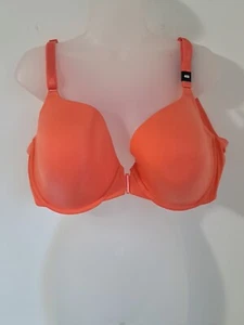 Torrid Curve Paradise leicht gefütterter T-Shirt-BH mit Frontverschluss, neu mit Etikett Größe 46B - Bild 1 von 10