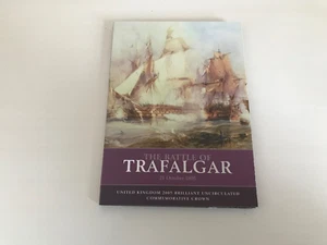 Simply Coins~ 2005 TRAFALGAR 5 FIVE POUND COIN PACK BU BUNC - Picture 1 of 8