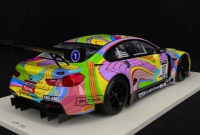 Spark  1/18 Bmw M6 GT3 #10 Boutsen/Ginion 24H SPA Art Car Limited to 750 Pieces - Image 1 of 4