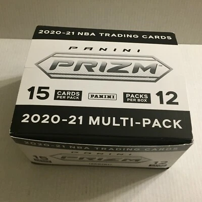 NEW 2020-21 Panini NBA Prizm Multi-Pack Box - 12 Packs, 15 Cards Per Pack - Image 1 of 4