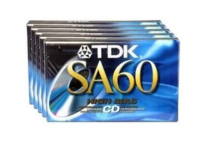 Sa-60 High Bias Audio Cassettes - Picture 1 of 1