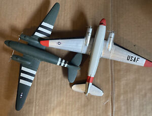 Lot of 2 New Ray WWII US Air Force C-47 Skytrain Aircraft 1:48 8.5”L 12.5”W, #2