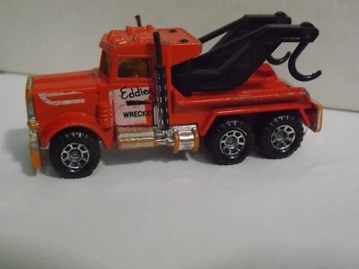 Matchbox Peterbilt Tow Truck "Eddie's Wrecker" Made In England By Lesney - Image 1 of 4