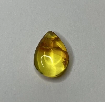 Drop Shape AMBER Stone.BalticAmber Stone for Collectors.Amber for Jewelry Making - Image 1 of 4