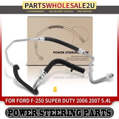 Conjunto de mangueira de linha de retorno de direção hidráulica para Ford F-250 Super Duty engrenagem para reservatório - Imagem 1 de 4