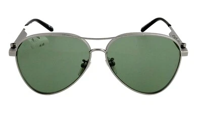 Nuevo BALENCIAGA BB0167S 002 62mm Rutenio Aviador Gafas de Sol Italia Unisex Foto 1 de 4