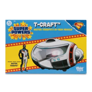 Superman (2025) - T-Craft Super Powers Vehicle with Mr. Terrific Action Figure - Picture 1 of 7
