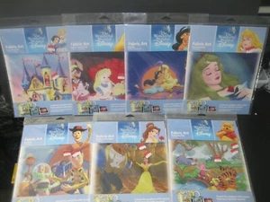 Disney Fabric Art    "7 Different"    New In Package From 2006 - Picture 1 of 11