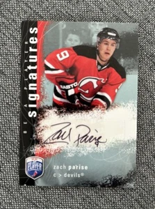 2007-08 Oberdeck Be a Player Signatures Zach Parise #S-ZP Auto - Bild 1 von 2
