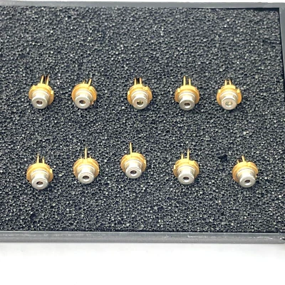 [10Pcs] Roithner LDS-1310-010-6, 1310 nm +/-10 nm, 10mW, sm, 5.6 mm, Laser Diode - Photo 1/2