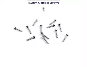2.7mm Cortex Screw lot of 140 pcs veterinary - Picture 1 of 7