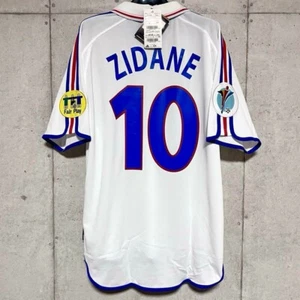Zidane France EURO 2000 Away Jersey #10 Size L New with Tags Free Shipping Japan - Picture 1 of 20