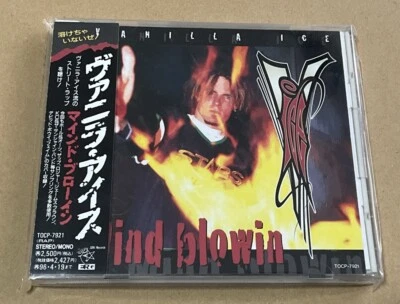 Vanilla Ice Mind Blowin 1st Edition Japanese CD + OBI &Lyric Sheet 1994 V. Rare Foto 1 de 4