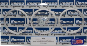 49 50 Plymouth Gauge Adapter Rings 3 3/8" AutoMeter Classic Instruments Dolphin - Bild 1 von 1