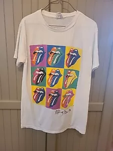 Vintage Rolling Stones 1989 THE NORTH AMERICAN TOUR , single Stitch T-shirt (L) - Picture 1 of 14