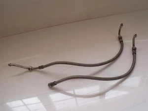 GENUINE DUCATI MONSTER 1100 OIL COOLER BRAIDED LINES HOSES 796 EVO - Picture 1 of 4