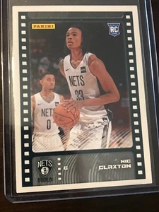 2019-20 Panini Sticker And Card Nic Claxton Rookie Card Brooklyn Nets - Picture 1 of 2