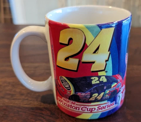 1997 Champion NASCAR Winston Cup Series Jeff Gordon Coffee Mug JG Motorsports Cover