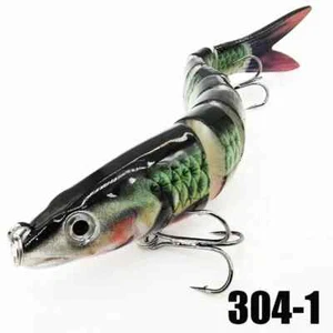 Multi Jointed Swimbait Fishing Lure Slow Sinking Bionic Bait for trout Bass - Picture 1 of 7