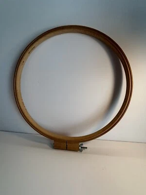 Wood Embroidery Hoop 14.68” Made In Germany - Image 1 of 4